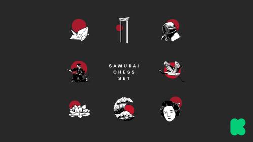 SAMURAI CHESS SET - The perfect gift | UPDATED RELAUNCH