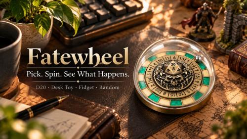 Fatewheel: A Roulette-Inspired D20 Roller