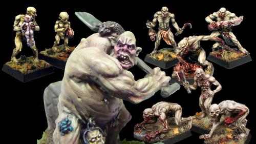 PLASTIC 28mm Undead: GHOULS !
