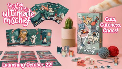Tiny Toe Beans: Ultimate Mischief - A Cat Antics Boardgame