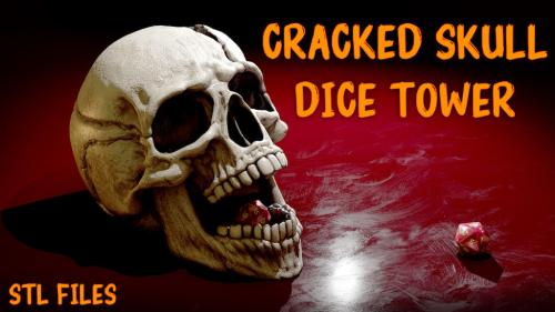 Cracked Skull - Dice Tower