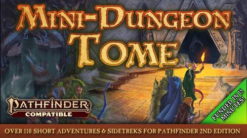 Mini-Dungeon Tome for Pathfinder 2e