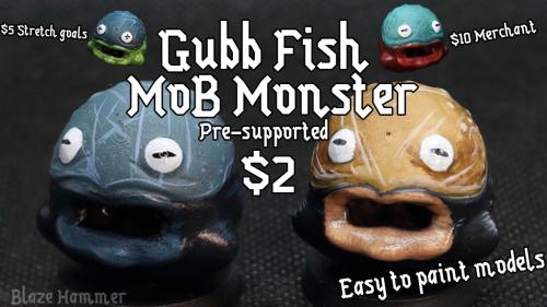 Gubb Fish: Miniatures - STL files