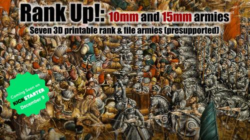 RANK UP!: 10mm and 15mm armies