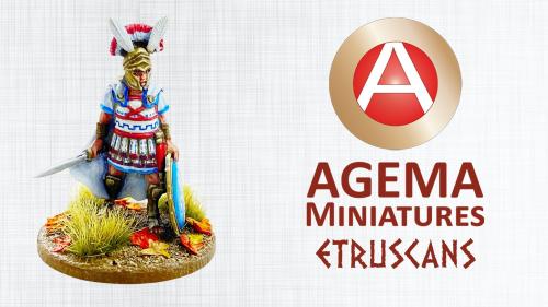 Etruscan Warriors - 28mm miniatures from Agema Miniatures