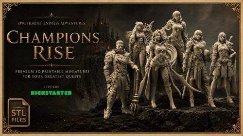 Champions Rise STL