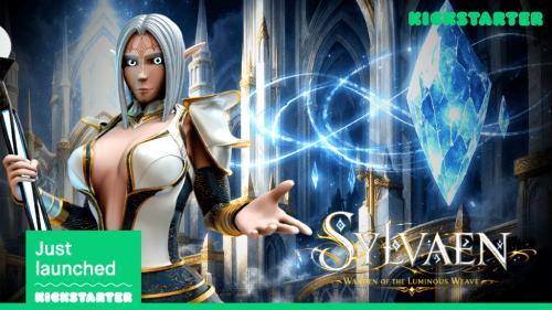 Sylvaen | Warden of the Luminous Weave | STL miniatures