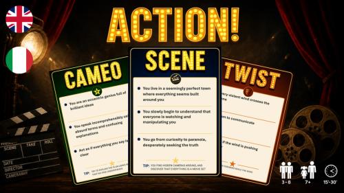 ACTION! – The Party Game Where You’re the Star [PnP]