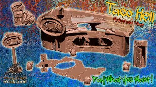 Taco Hell Wasteland Diner - Pay what you want