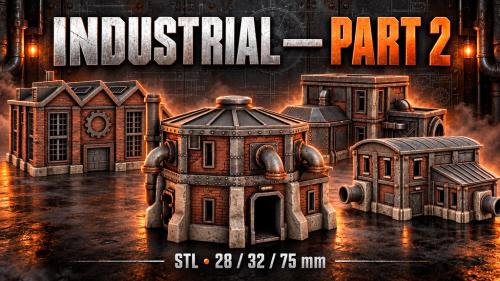 Industrial - Part 2 |STL 28 32 75MM|