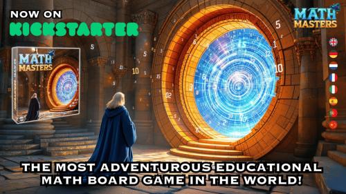 Math Masters: fun & educational math board game for all ages