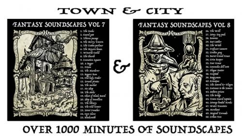 Fantasy Soundscapes Vol 7 & 8 "Town and City"