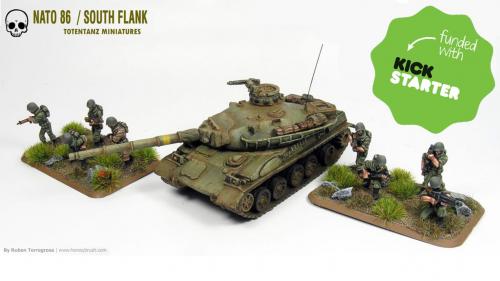 NATO 86 / SOUTH FLANK: SPANISH ARMY 15MM WARGAME MINIATURES