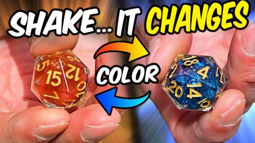 The Alchemy Dice - Color changing dice