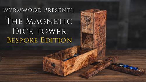 The Wyrmwood Magnetic Dice Tower System Bespoke Edition