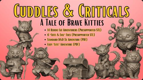 Cuddles & Criticals: A Tale of Brave Kitties