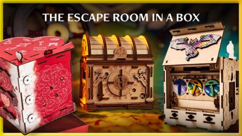 INSCAPE- Pirate Treasure- Dragons Gate- Heartlock Puzzle Box