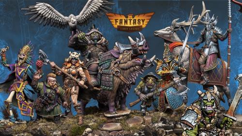 Resin Cast Heroic Scale 28mm Fantasy Minis