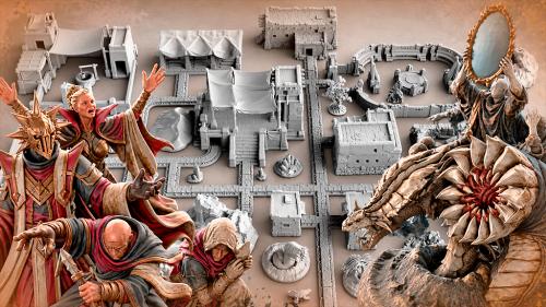 Glass Choir: Namar - Sun-Scorched Grimdark Desert STLs