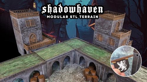 Shadowhaven, Modular STL Terrain for Tabletop Gaming