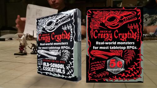 Cryptid Deck for use with 5e and OSE