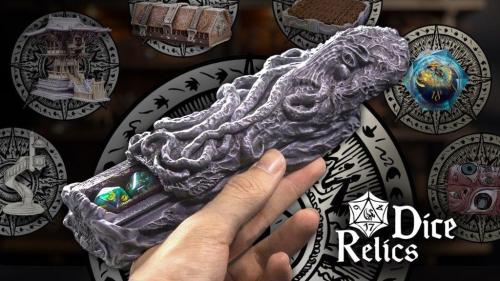 Dice Relics | Dice, Hand-made Dice Boxes ＆ Printable Towers