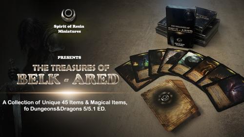 The Treasure of Belk-Ared, Items Cards Deck