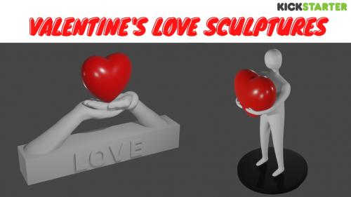 Valentine s Love Sculptures