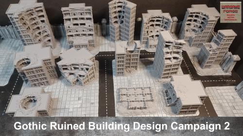 Gothic Ruined Building Design Campaign 2