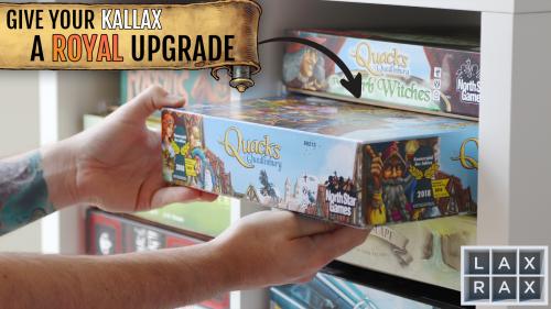 LAX RAX | The board game shelf insert for IKEA Kallax