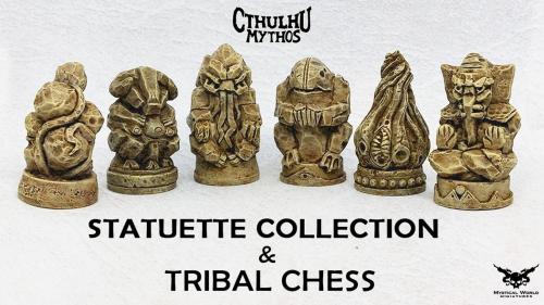 Cthulhu Mythos - Statuette Collection and Tribal Chess