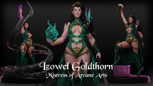 Izowel Goldthorn: Mistress of Arcane Arts