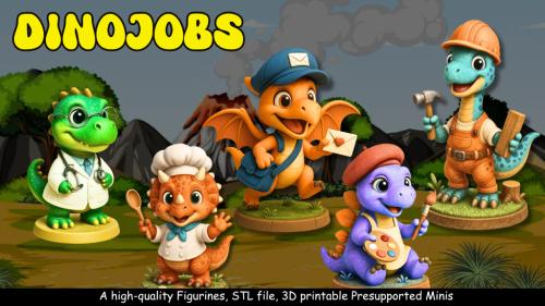 DINOJOBS -STL FILES