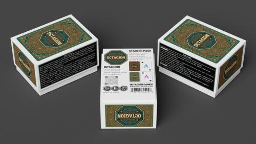 Octagion: a fast-paced word-building card game