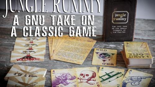 Jungle Rummy: A gnu take on a classic card game