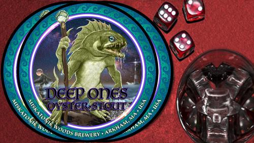 Miskatonic Woods Brewery: Art Drink Coaster No. 5
