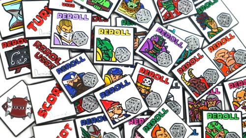 Fantasy Football reroll & sideline tokens