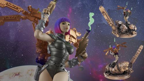 Gunslinger Girl | Space Cadet Sculpt Series ~ Mini and Fig