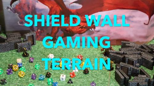 Shield Wall Gaming Terrain: Dungeon Set