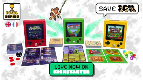 The Grail Games Pixel Series!