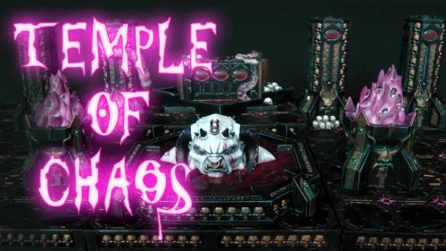 The Temple of Chaos (Quickstarter: resin bases and terrain)