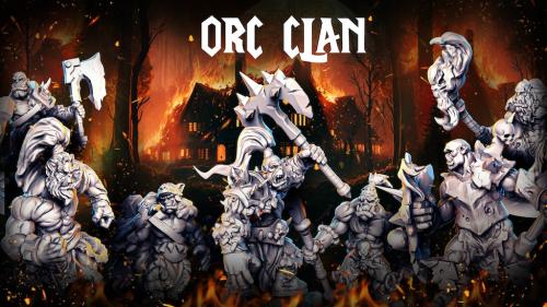Orc Clan - Resin Minis and Resin Terrain
