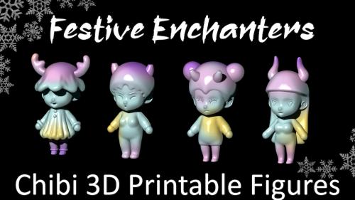 Festive Enchanters | STL 3D Printable Figures