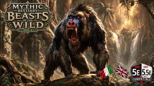 Mythic Bestiary: Beasts of the Wild Vol. I | D&D 5e/5.5e