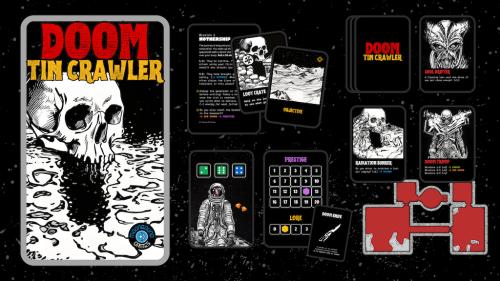 DOOM TIN CRAWLER - A Solo Space Adventure In A Mint Tin