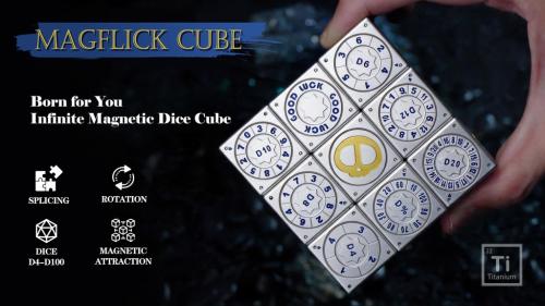 MagFlick Cube ：Born for You｜Infinite Magnetic Dice Cube