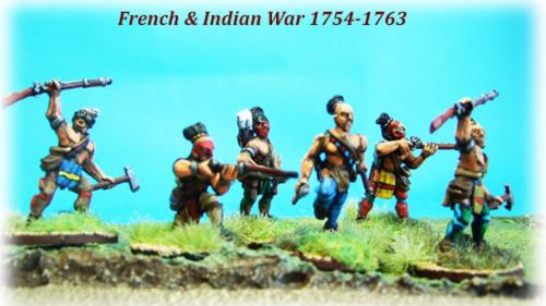 28mm - French & Indian War - WINTER - Coureur des Bois