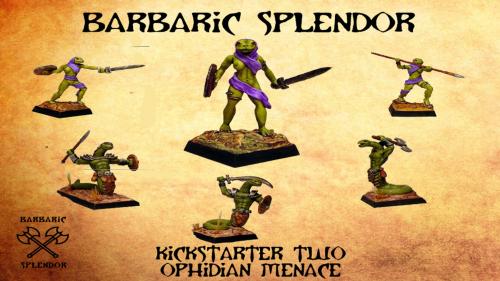 Barbaric Splendor Kickstarter Two: Ophidian Menace