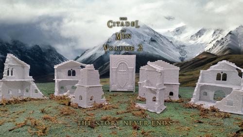 Castel Model | Printable Scenery "THE CITADEL OF MEN"