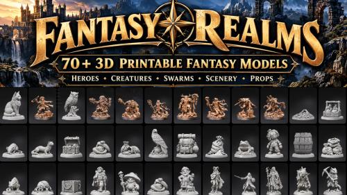 Dungeons and dragons essentials STL pack